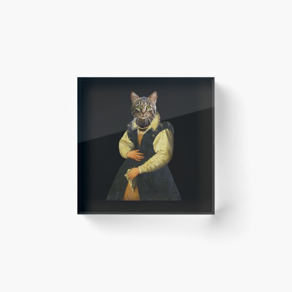 Item preview, Cute cat Distinguish Royal Dog Pets on renaissance oil painting designed and sold by katarsisworks.