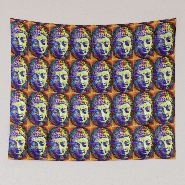 Item preview, budda -a digital collage by c.a.2022. smiley100 designed and sold by smiley100.