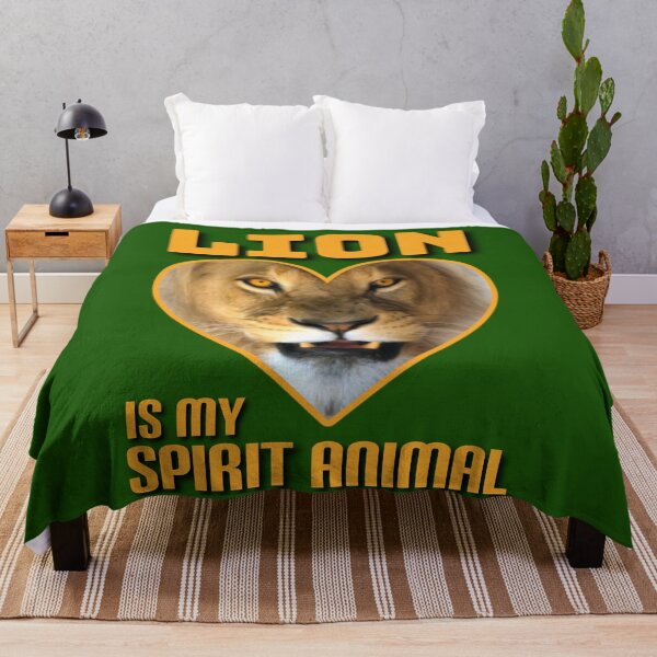 Item preview, lion is my spirit animal. designed and sold by Umiska.