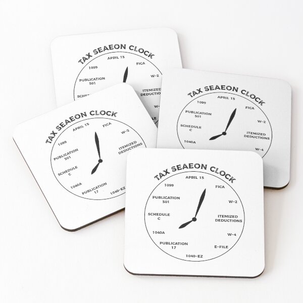 Item preview, Tax season clock, Gift for any Accountant during the taxing period, Bookkeeper T-shirt,CPA student Mugs designed and sold by Eddyed.