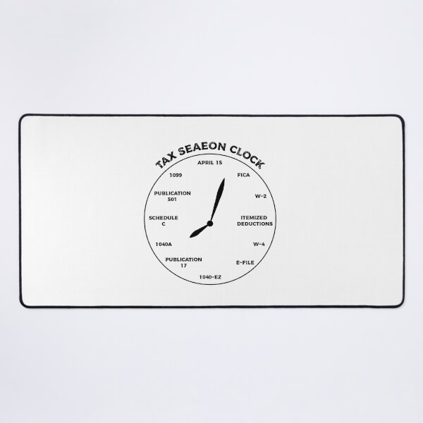 Item preview, Tax season clock, Gift for any Accountant during the taxing period, Bookkeeper T-shirt,CPA student Mugs designed and sold by Eddyed.