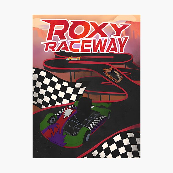 Fnaf Roxy Raceway Photographic Print