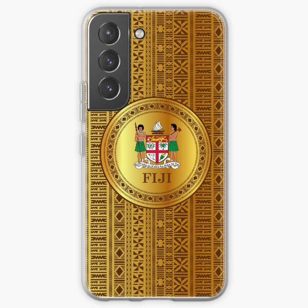 Fiji Gold Kesakesa Vakaviti - Tapa/Masi Design Samsung Galaxy Soft Case