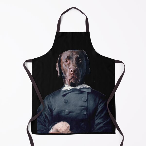 Item preview, Cute Labrador Retriever Distinguish Royal Dog Pets on renaissance oil painting designed and sold by katarsisworks.
