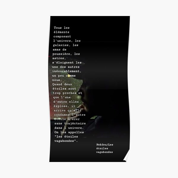 nekfeu Poster