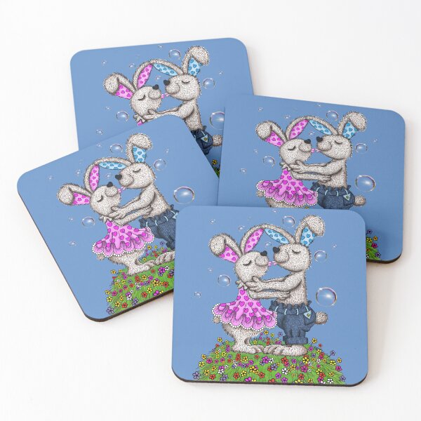 Artikelvorschau, Liebe Häschen zum Valentinstag entworfen und verkauft von Majicgifts.