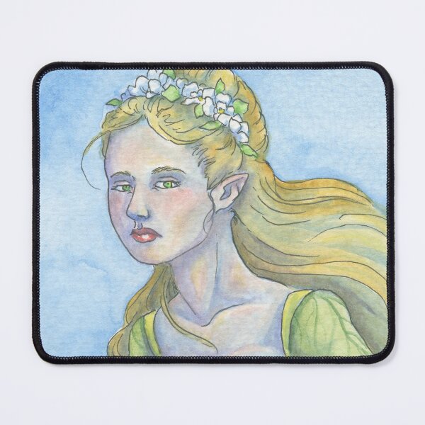 Item preview, Elven Maiden with Crown designed and sold by Hannah Vale.