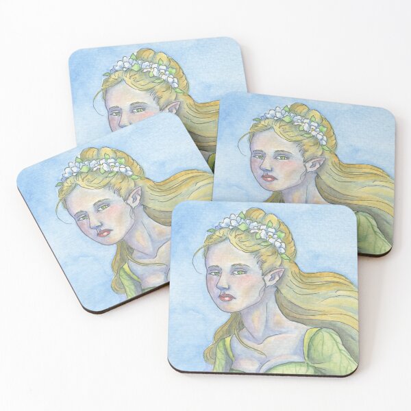 Item preview, Elven Maiden with Crown designed and sold by Hannah Vale.
