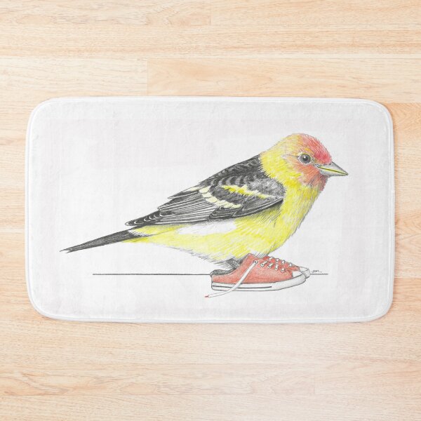 Item preview, Western Tanager in Mule Sneakers designed and sold by JimsBirds.