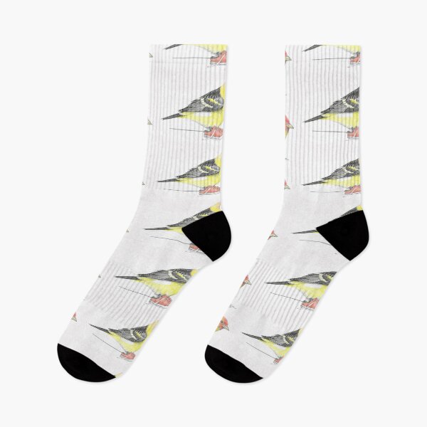 Item preview, Western Tanager in Mule Sneakers designed and sold by JimsBirds.