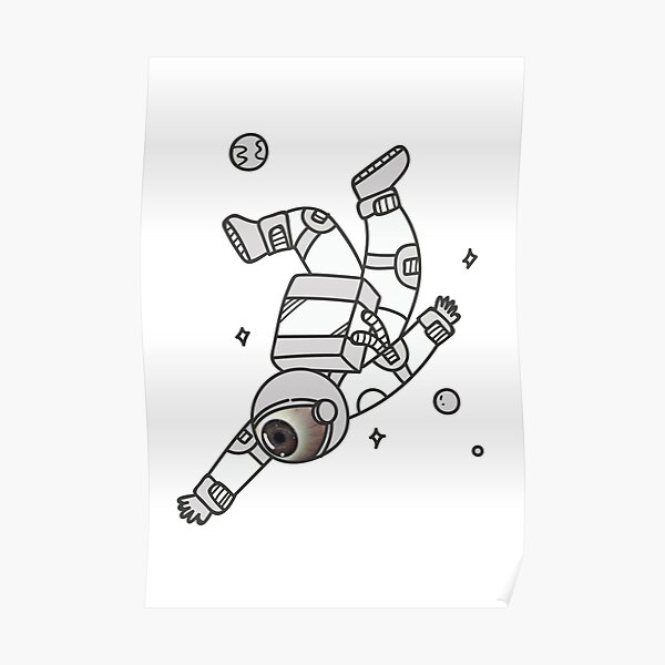 "Spacewoman Stacey" Poster for Sale by rbytgr Redbubble