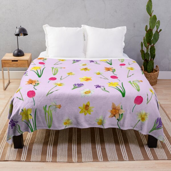 Item preview, Watercolor Spring Flowers designed and sold by silviaol.