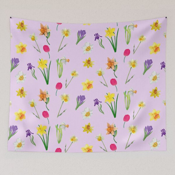 Item preview, Watercolor Spring Flowers designed and sold by silviaol.