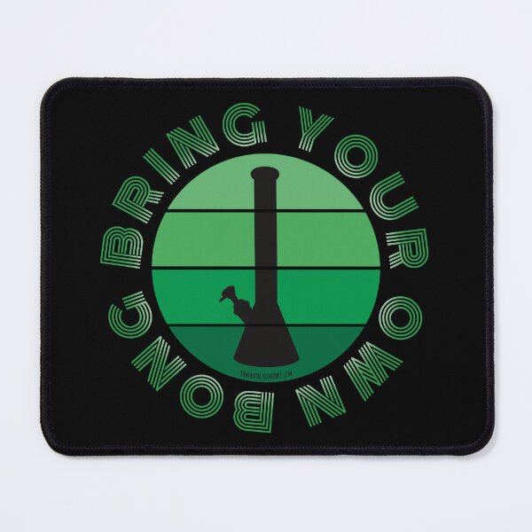 Item preview, Retro Vintage Sunset Green Bong-Bring your own bong designed and sold by YomeHayin.