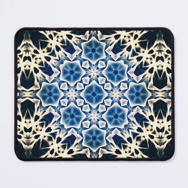 Item preview, Abstract Pattern  floral blue designed and sold by Hulya Yucel Designs.