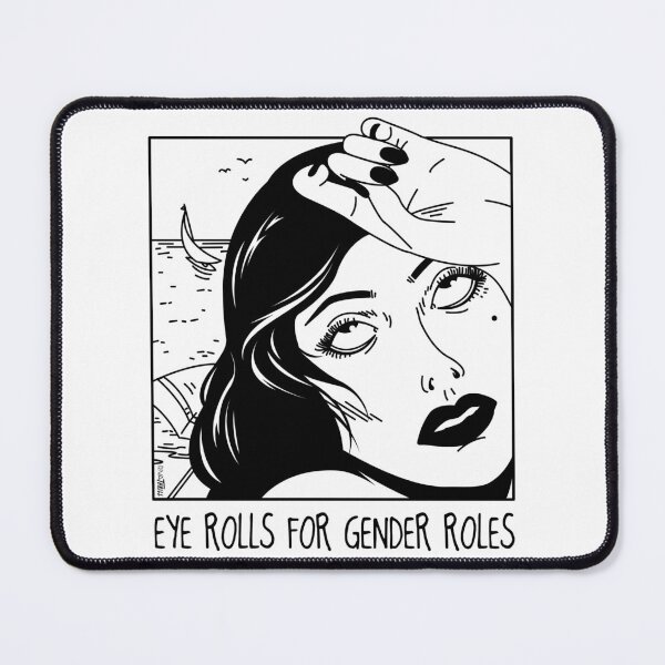 Item preview, Eye Rolls for Gender Roles designed and sold by Laura Riva.