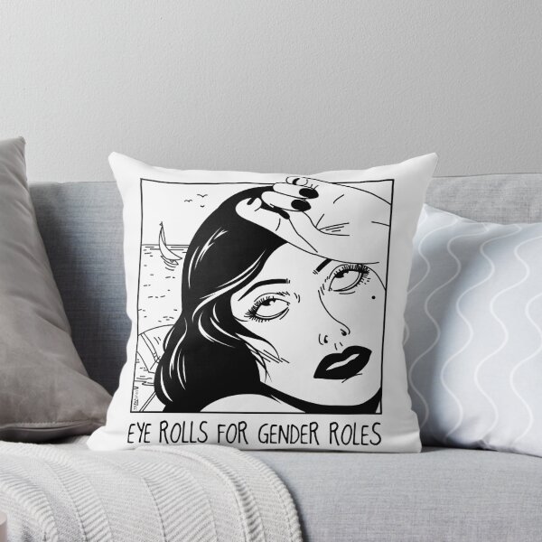 Item preview, Eye Rolls for Gender Roles designed and sold by Laura Riva.