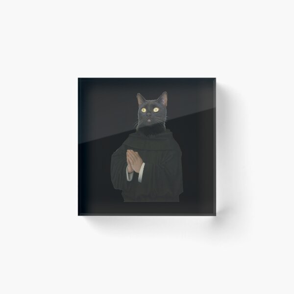 Item preview, Cute black cat Distinguish Royal Dog Pets on renaissance oil painting designed and sold by katarsisworks.