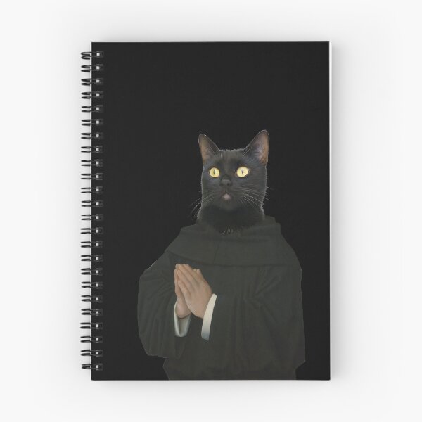 Artikelvorschau, Cute black cat Distinguish Royal Dog Pets on renaissance oil painting entworfen und verkauft von katarsisworks.