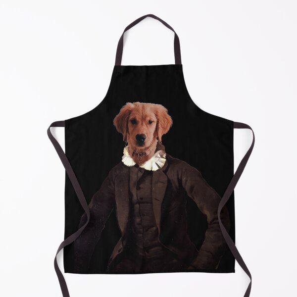 Item preview, cute golden retriever puppy Distinguish Royal Dog Pets on renaissance oil painting designed and sold by katarsisworks.