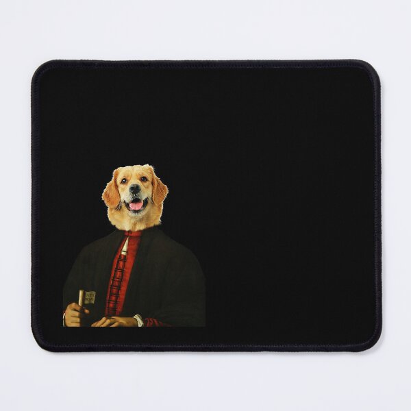 Item preview, cute golden retriever Distinguish Royal Dog Pets on renaissance oil painting designed and sold by katarsisworks.