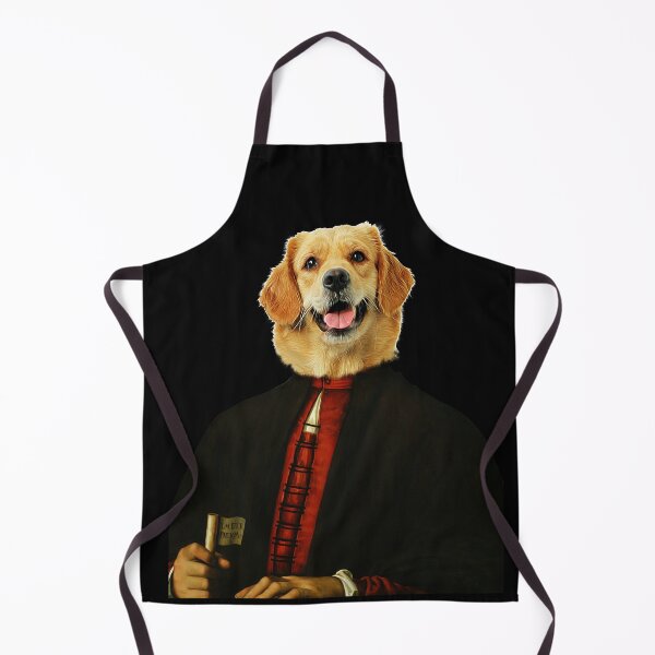 Item preview, cute golden retriever Distinguish Royal Dog Pets on renaissance oil painting designed and sold by katarsisworks.