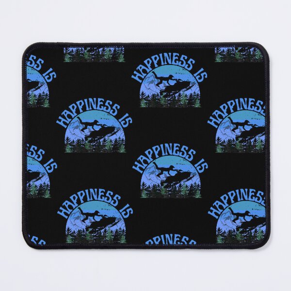 Item preview, Happiness is Snow Machining Guy -Snowmobile designed and sold by Rally-Girl.