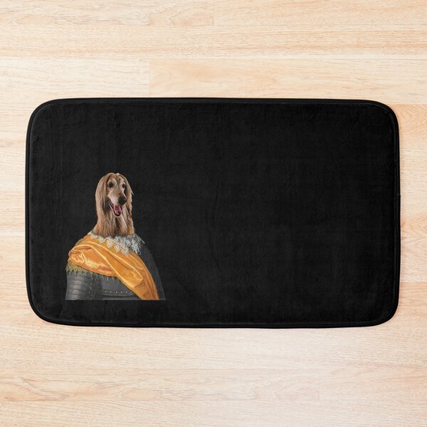 Item preview, cute Afghan Hound  Distinguish Royal Dog Pets on renaissance oil painting designed and sold by katarsisworks.