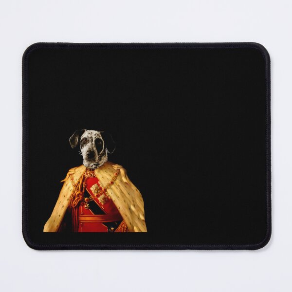 Item preview, Cute dalmantian Distinguish Royal Dog Pets on renaissance oil painting designed and sold by katarsisworks.
