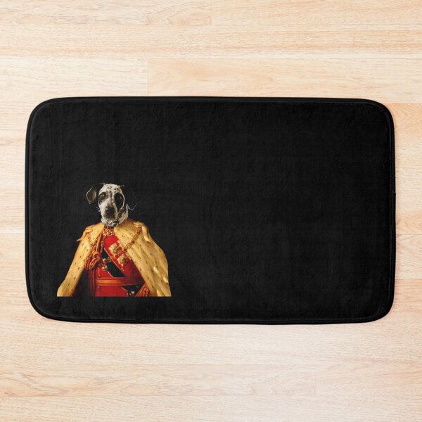 Item preview, Cute dalmantian Distinguish Royal Dog Pets on renaissance oil painting designed and sold by katarsisworks.