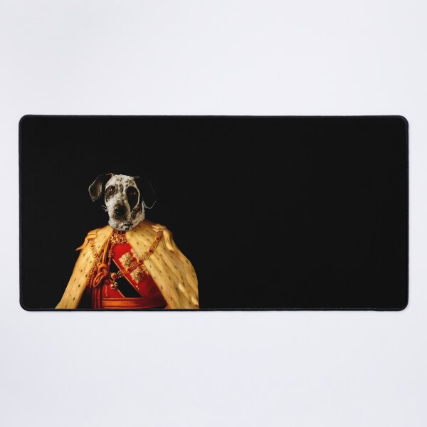 Item preview, Cute dalmantian Distinguish Royal Dog Pets on renaissance oil painting designed and sold by katarsisworks.