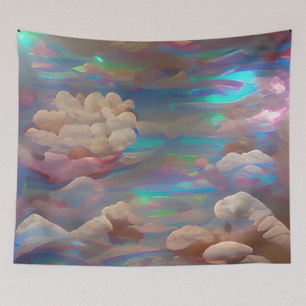 Item preview, Holographic clouds  designed and sold by FlyingSprinkles.
