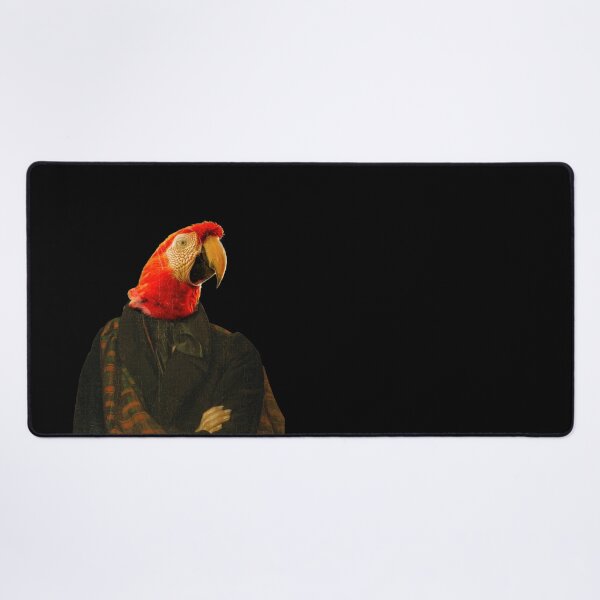 Item preview, Cute parrot Macaw Distinguish Royal Dog Pets on renaissance oil painting designed and sold by katarsisworks.