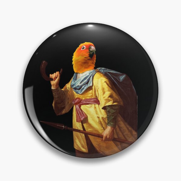 Artikelvorschau, cute Love bird Distinguish Royal Dog Pets on renaissance oil painting entworfen und verkauft von katarsisworks.