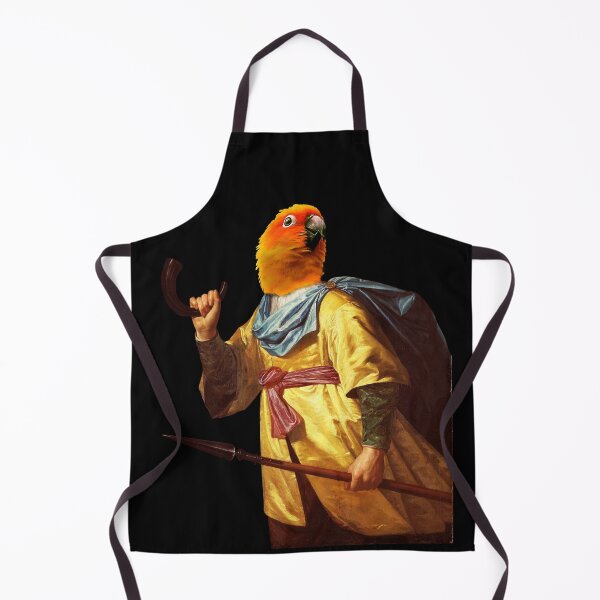 Item preview, cute Love bird Distinguish Royal Dog Pets on renaissance oil painting designed and sold by katarsisworks.