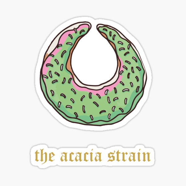 Item preview, The acacia strain t-shirt donut designed and sold by mevvo.