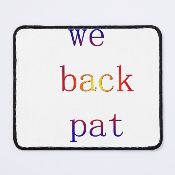 Item preview, WE BackPaat designed and sold by Artisteo.