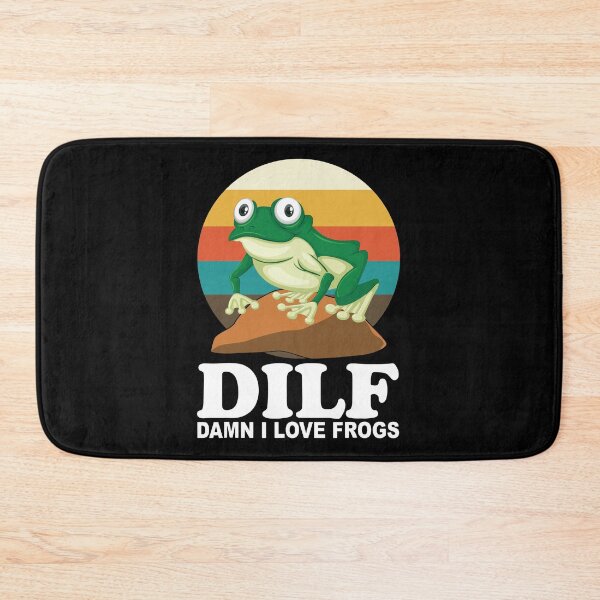 Item preview, DILF Damn I Love Frogs designed and sold by webmprintshop.