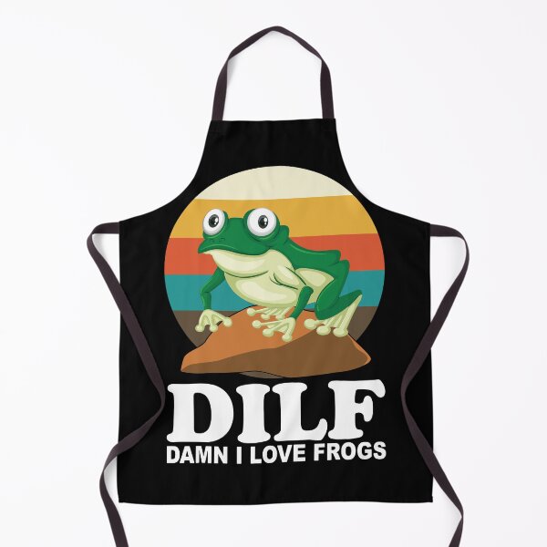 Item preview, DILF Damn I Love Frogs designed and sold by webmprintshop.