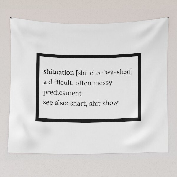 Item preview, Shituation designed and sold by NonStopFlights.