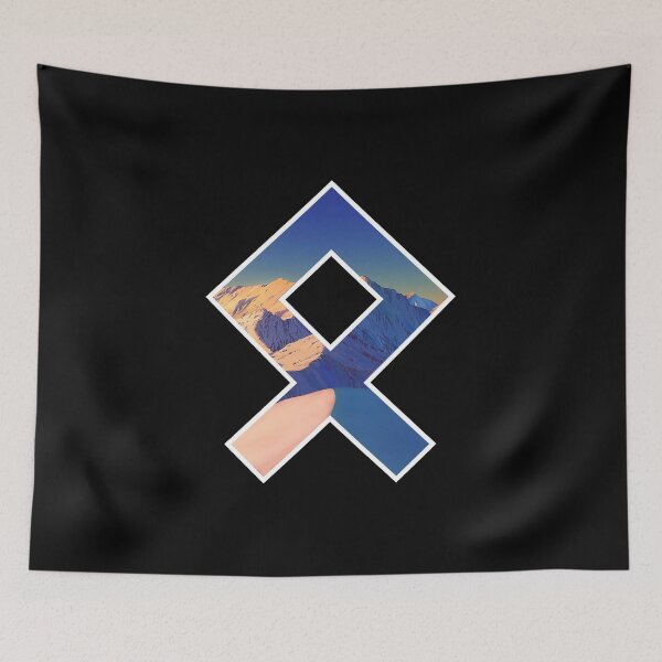 Item preview, Snowy Odal Rune designed and sold by Ukid.