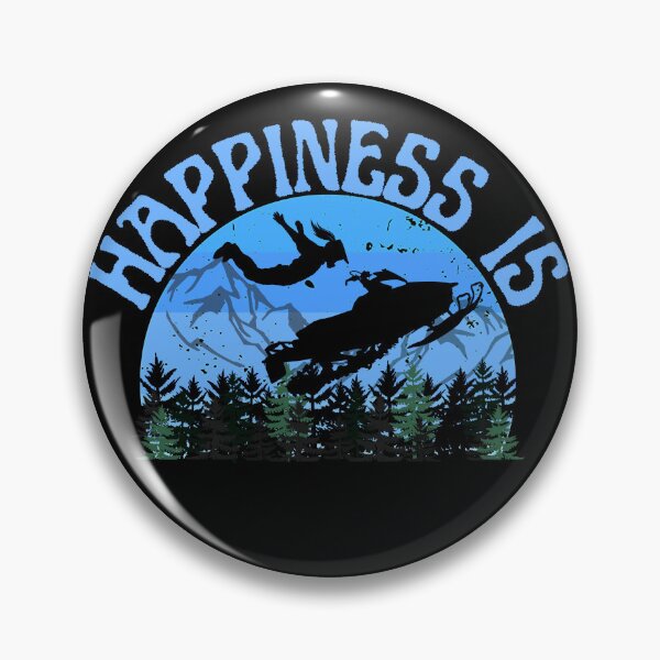 Item preview, Happiness is Snow Machining Girl -Snowmobile designed and sold by Rally-Girl.
