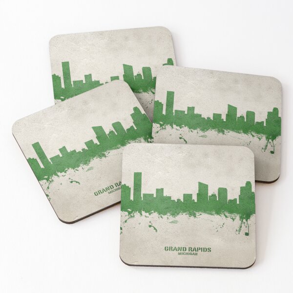 Item preview, Grand Rapids Michigan Skyline designed and sold by ArtPrints.
