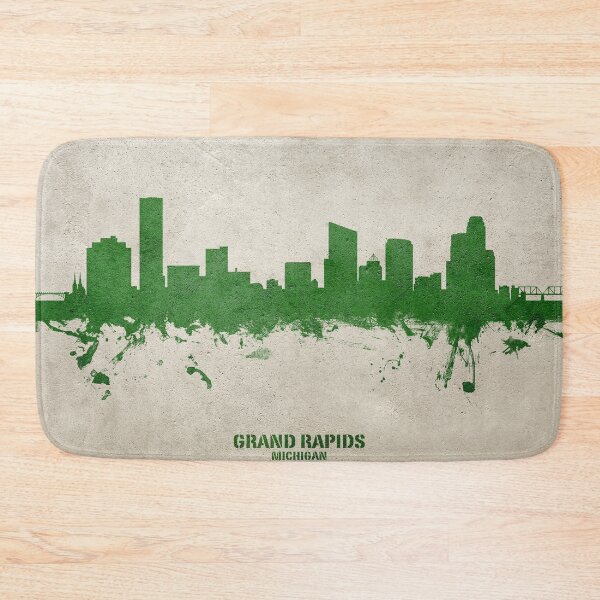 Item preview, Grand Rapids Michigan Skyline designed and sold by ArtPrints.