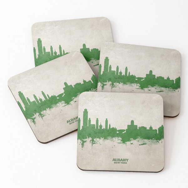 Item preview, Albany New York Skyline designed and sold by ArtPrints.