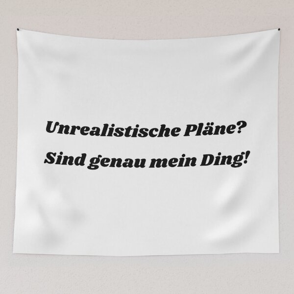 Item preview, Unrealistic plans? Are exactly my thing! designed and sold by annaspoljar.