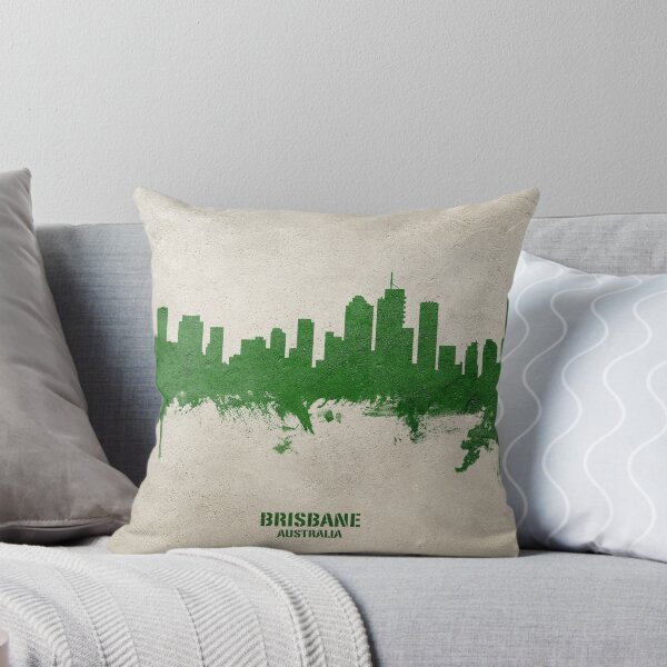 Item preview, Brisbane Australia Skyline designed and sold by ArtPrints.