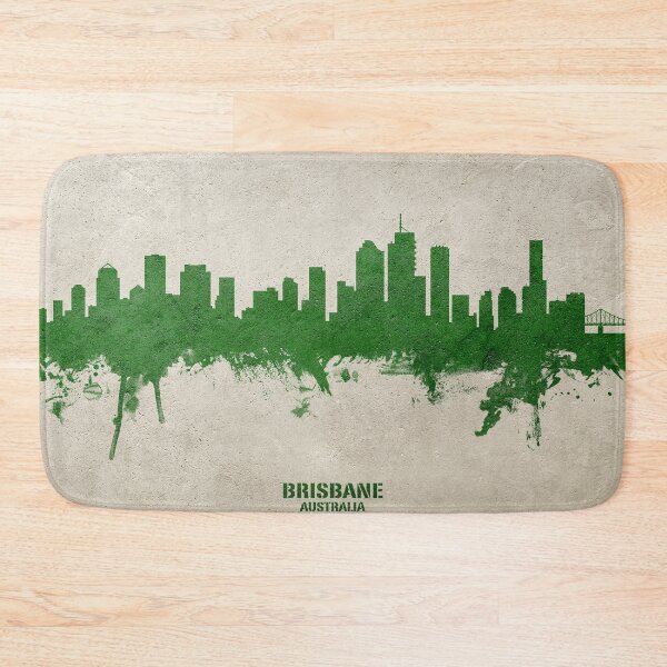 Item preview, Brisbane Australia Skyline designed and sold by ArtPrints.