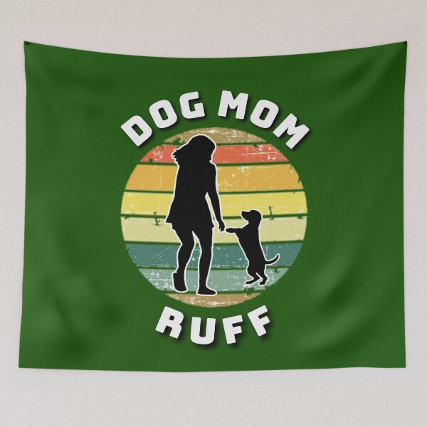 Item preview, Dog mom ruff. designed and sold by Umiska.