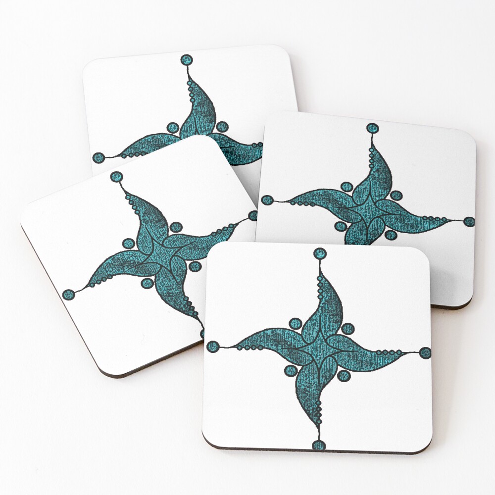 Item preview, Coasters (Set of 4) designed and sold by 3tierSDESIGN.